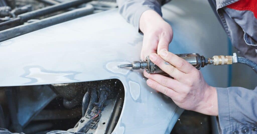 Vehicle Panel Repair by Collision Repair Experts - West Delray Collision Center Vehicle panel repair performed by certified collision repair technician